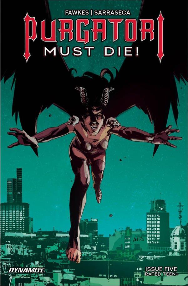 Purgatori Must Die! issue 5-C Antonio Fuso Cover