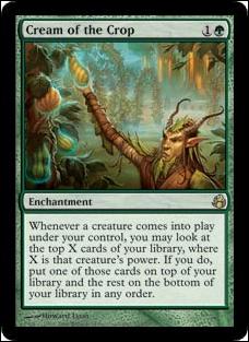 Magic the Gathering: Morningtide (Base Set) card 117 Cream of the Crop
