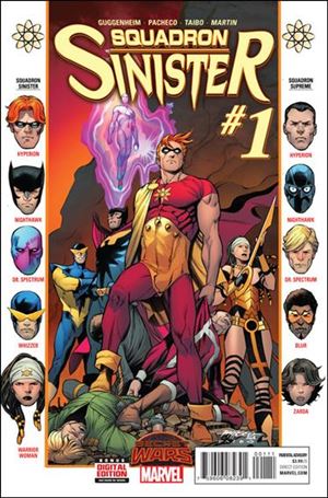 Squadron Sinister issue 1 Carlos Pacheco Cover