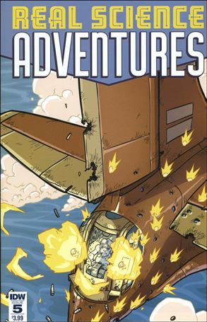 Real Science Adventures issue 5 Scott Wegener Cover