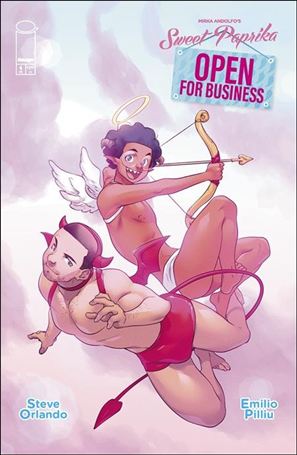 Mirka Andolfo's Sweet Paprika: Open for Business issue 4-F Emilio Pilliu Valentine's Day Cover