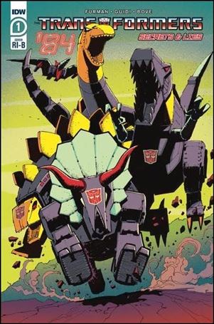 Transformers '84 issue 1-D Geoff Senior 1:25 Cover