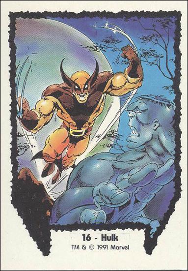 Wolverine: From Then 'Til Now (Base Set) card 16 Hulk