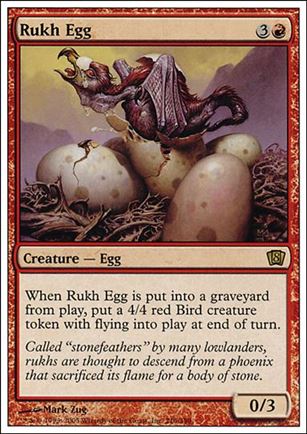 Magic the Gathering: 8th Edition (Base Set) card 216 Rukh Egg