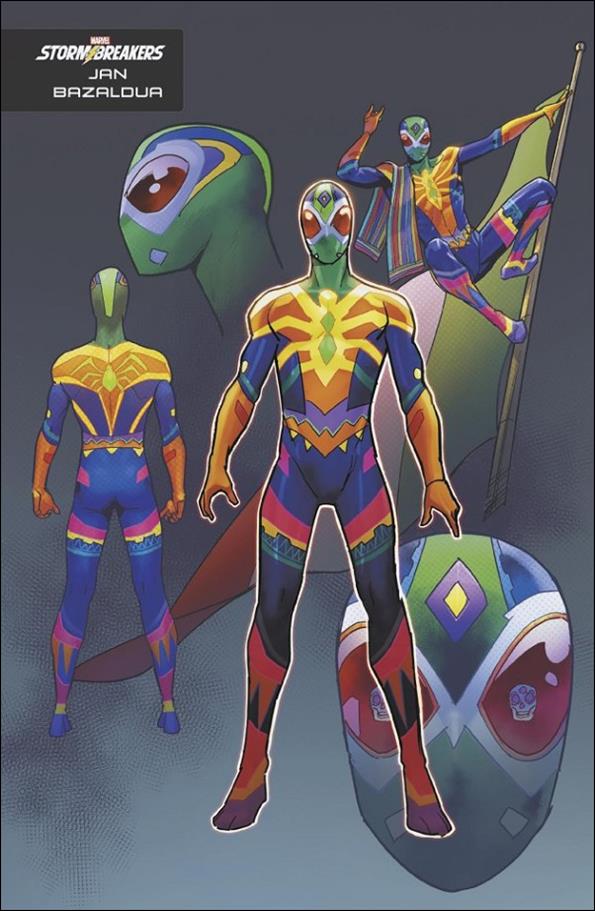 Spider-Gwen: Smash issue 3-B Jan Bazaldua Stormbreakers Cover