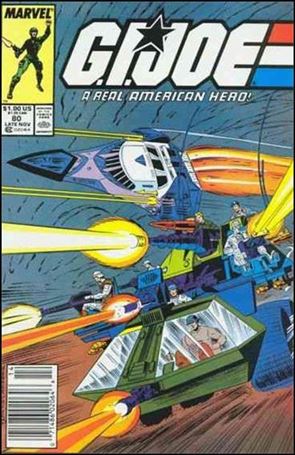 G.I. Joe: A Real American Hero issue 80-B Newsstand Cover
