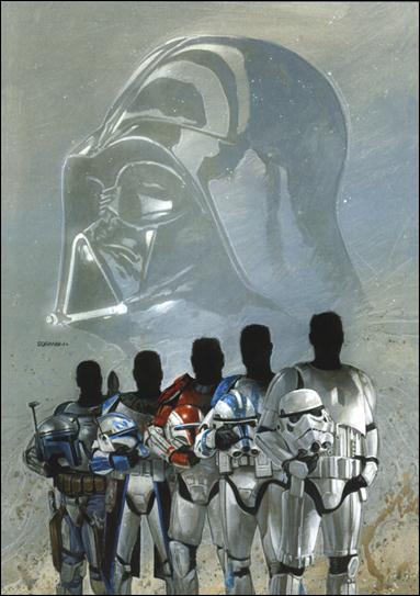 Star Wars 501st Legion Checklist (Promo) card nn Oversized Checklist Card