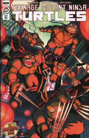 Teenage Mutant Ninja Turtles (2011) issue 137-C Jordan Gibson 1:10 Cover