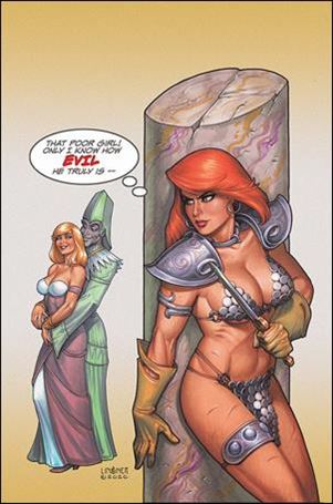 Red Sonja Valentine's Special issue 2021-I Joseph Michael Linsner LMT Virgin Cover