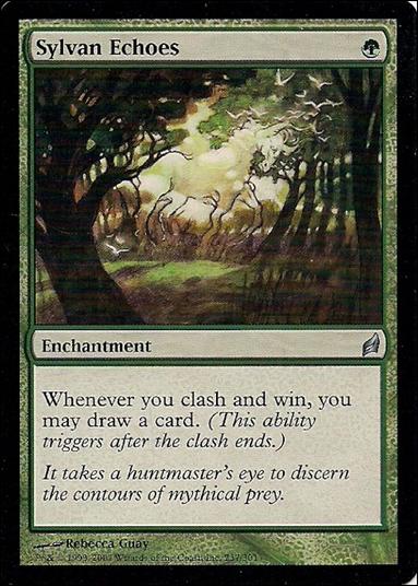 Magic the Gathering: Lorwyn (Base Set) card 237 Sylvan Echoes