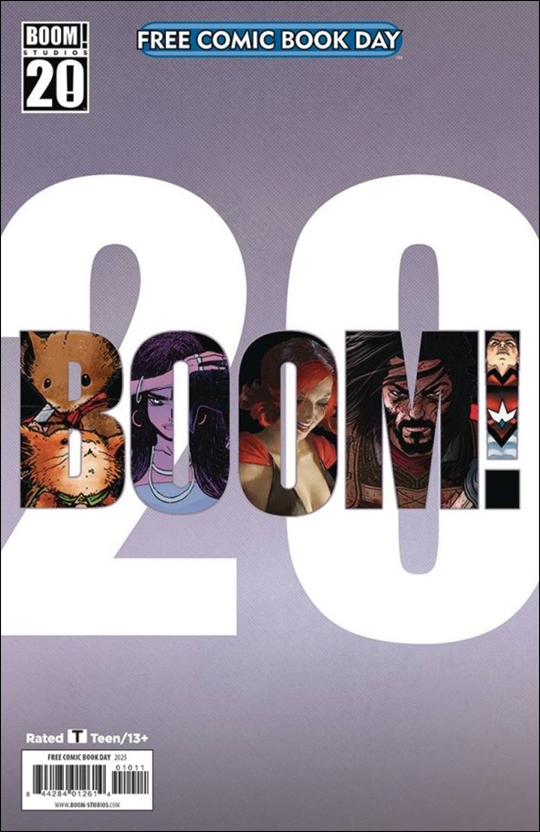 Free Comic Book Day 2025: BOOM! Studios 20th Anniversary Special issue 1 20th Anniversary Trade Dress Cover