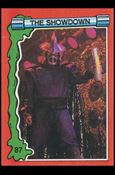 Teenage Mutant Ninja Turtles Movie II (Base Set) card 87 The Showdown
