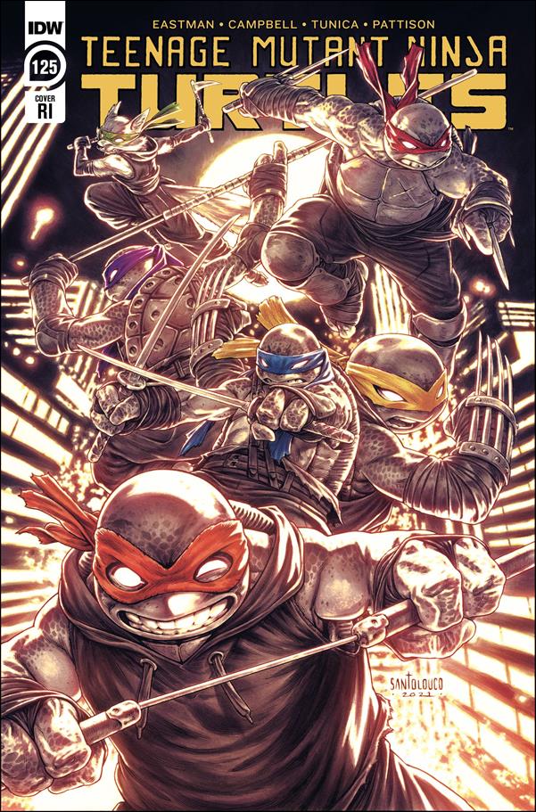 Teenage Mutant Ninja Turtles (2011) issue 125-C Mateus Santolouco 1:10 Cover