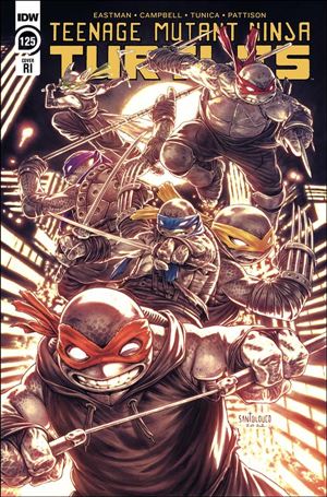 Teenage Mutant Ninja Turtles (2011) issue 125-C Mateus Santolouco 1:10 Cover
