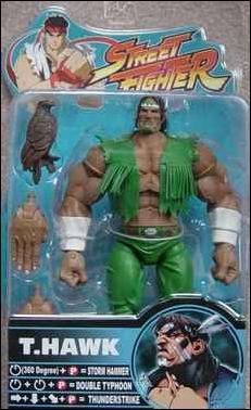 Street Fighter (Round 2) figure 4-B T. Hawk (Green)