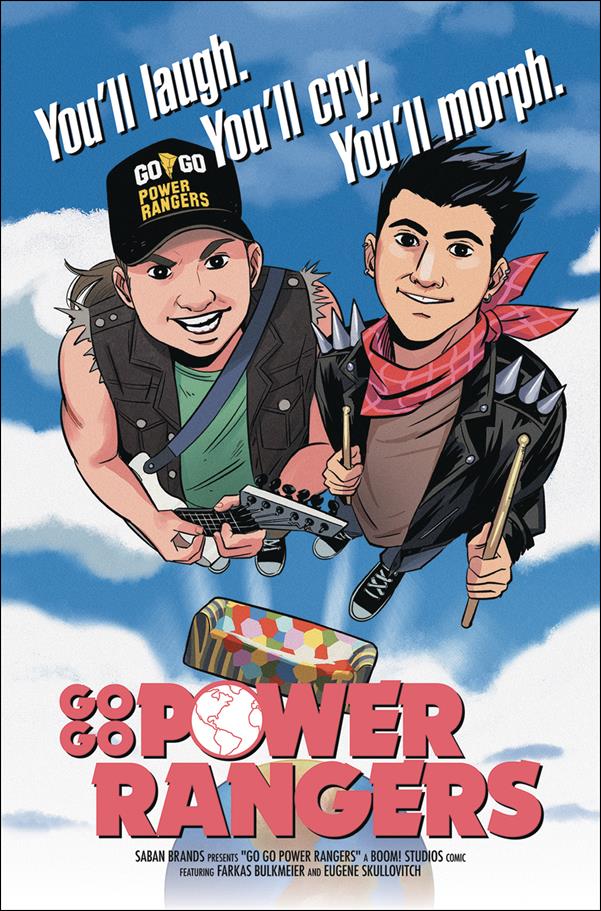 Saban's Go Go Power Rangers issue 14-D Natacha Bustos 1:25 Cover