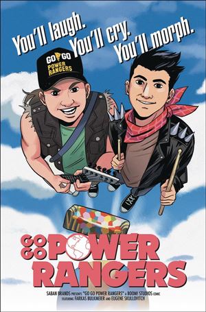 Saban's Go Go Power Rangers issue 14-D Natacha Bustos 1:25 Cover