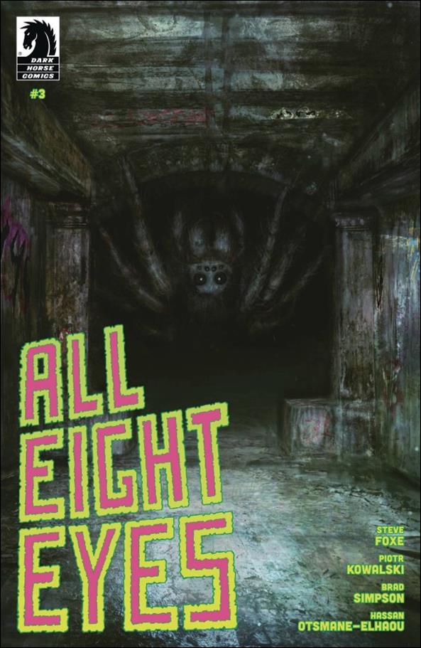 All Eight Eyes issue 3-B David Romero Cover
