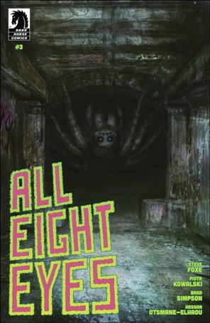 All Eight Eyes issue 3-B David Romero Cover