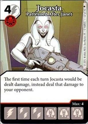 Marvel Dice Masters Age of Ultron  card 137 Jocasta: Patterned After Janet
