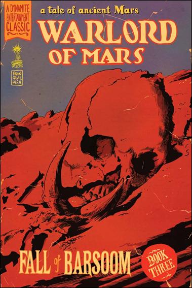Warlord of Mars: Fall of Barsoom issue 3-B Francesco Francavilla 1:10 Cover