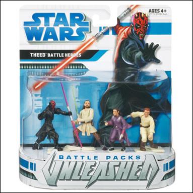Star Wars: Unleashed Multi-Figure Battle Packs figure 42 Theed Battle Heroes