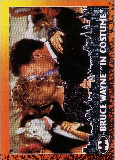 Batman Returns (Base Set) card 65 Bruce Wayne "In Costume"