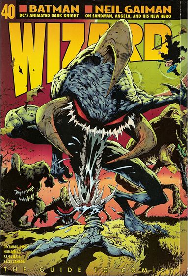 Wizard: The Guide to Comics issue 40 Greg Capullo Violator Cover