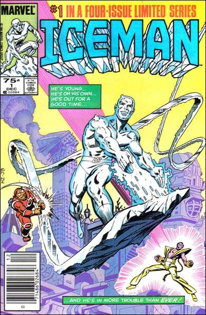 Iceman (1984) issue 1-B Newsstand Cover