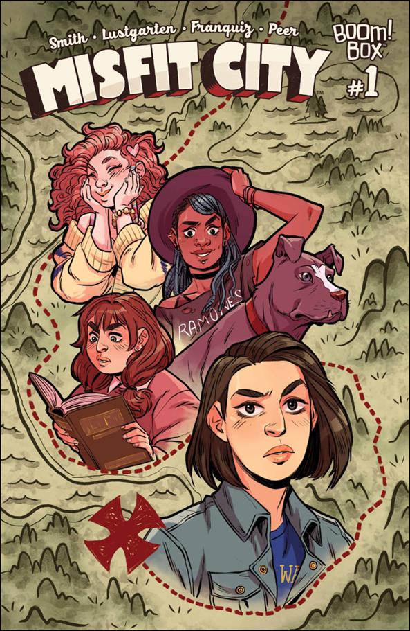 Misfit City issue 1 Naomi Franquiz Cover