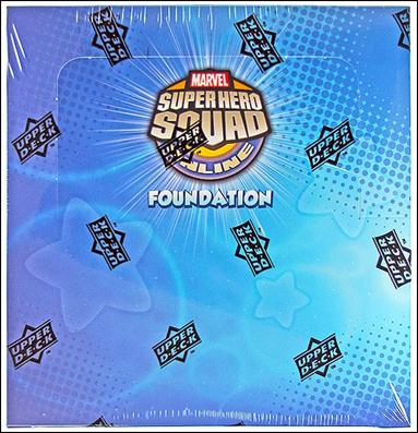 Super Hero Squad card 1-B Sealed Box of Starter Decks
