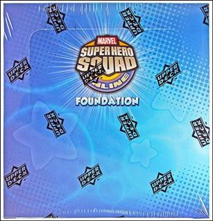 Super Hero Squad card 1-B Sealed Box of Starter Decks