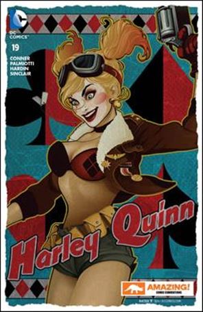 Harley Quinn (2014) issue 19-C Ant Lucia Bombshells Amazing Con Cover