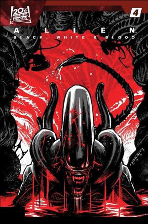 Alien: Black, White & Blood issue 4-B Khary Randolph Cover