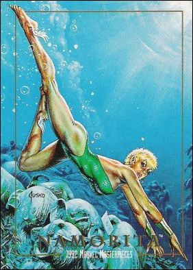 1992 Marvel Masterpieces (Base Set) card 56 Namorita