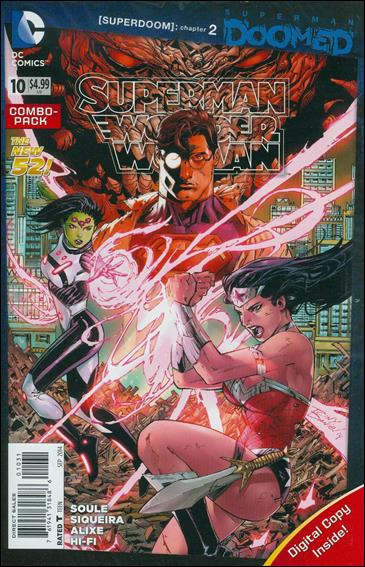 Superman/Wonder Woman issue 10-C Unbagged Tony Daniel Cover Combo Pack