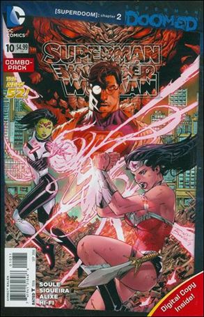 Superman/Wonder Woman issue 10-C Unbagged Tony Daniel Cover Combo Pack