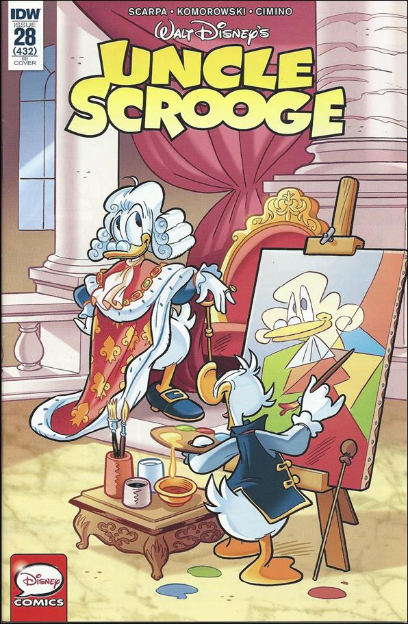 Uncle Scrooge (2015) issue 28-C Marco Mazzarello 1:10 Cover
