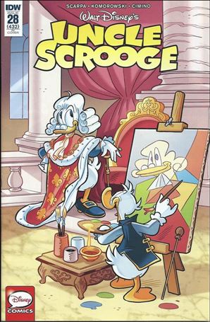 Uncle Scrooge (2015) issue 28-C Marco Mazzarello 1:10 Cover
