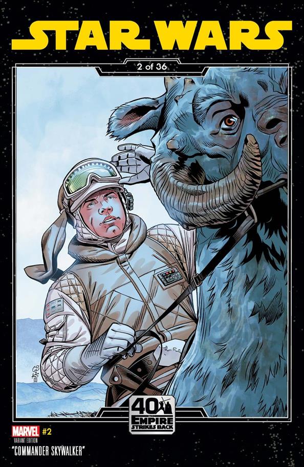 Star Wars (2020) issue 2-B Chris Sprouse Empire Strikes Back Cover
