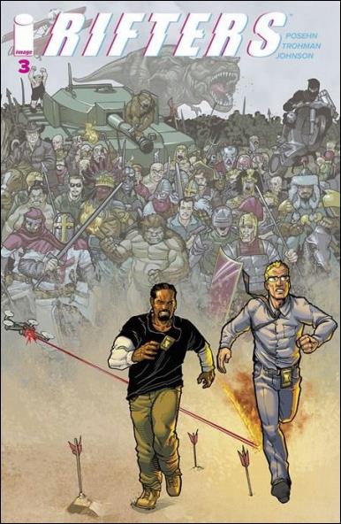 Rifters (2024) issue 3 Chris Johnson Cover