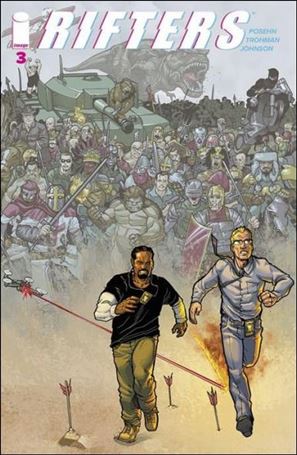 Rifters (2024) issue 3 Chris Johnson Cover