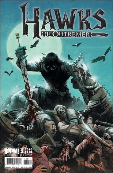Hawks of Outremer issue 3-B Damian Couceiro Cover