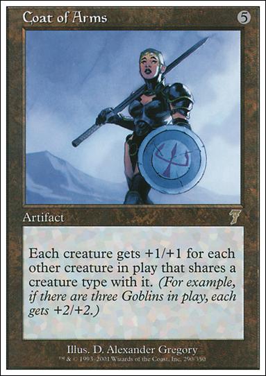 Magic the Gathering: 7th Edition (Base Set) card 290 Coat of Arms