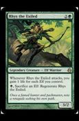Magic the Gathering: Morningtide (Base Set) card 135 Rhys the Exiled