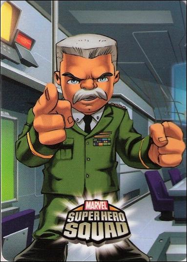 Marvel Super Hero Squad (Base Set) card 22 Gen. "Thunderbolt" Ross