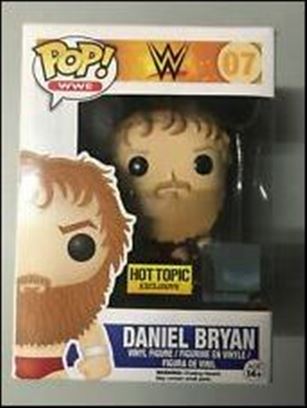POP! WWE figure 7-B Daniel Bryan (Red Trunks Hot Topic Exclusive)