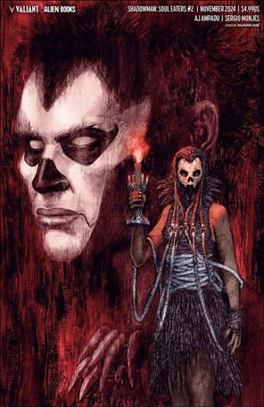 Shadowman: Soul Eaters issue 2-D Salvador Sanz Virgin Cover