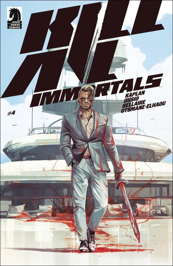 Kill All Immortals issue 4 Oliver Barrett Cover