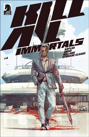 Kill All Immortals issue 4 Oliver Barrett Cover